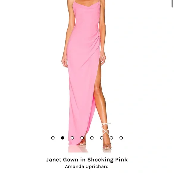 amanda uprichard formal dress AMANDA UPRICHARD IVY MIDI – Indigo main image 0